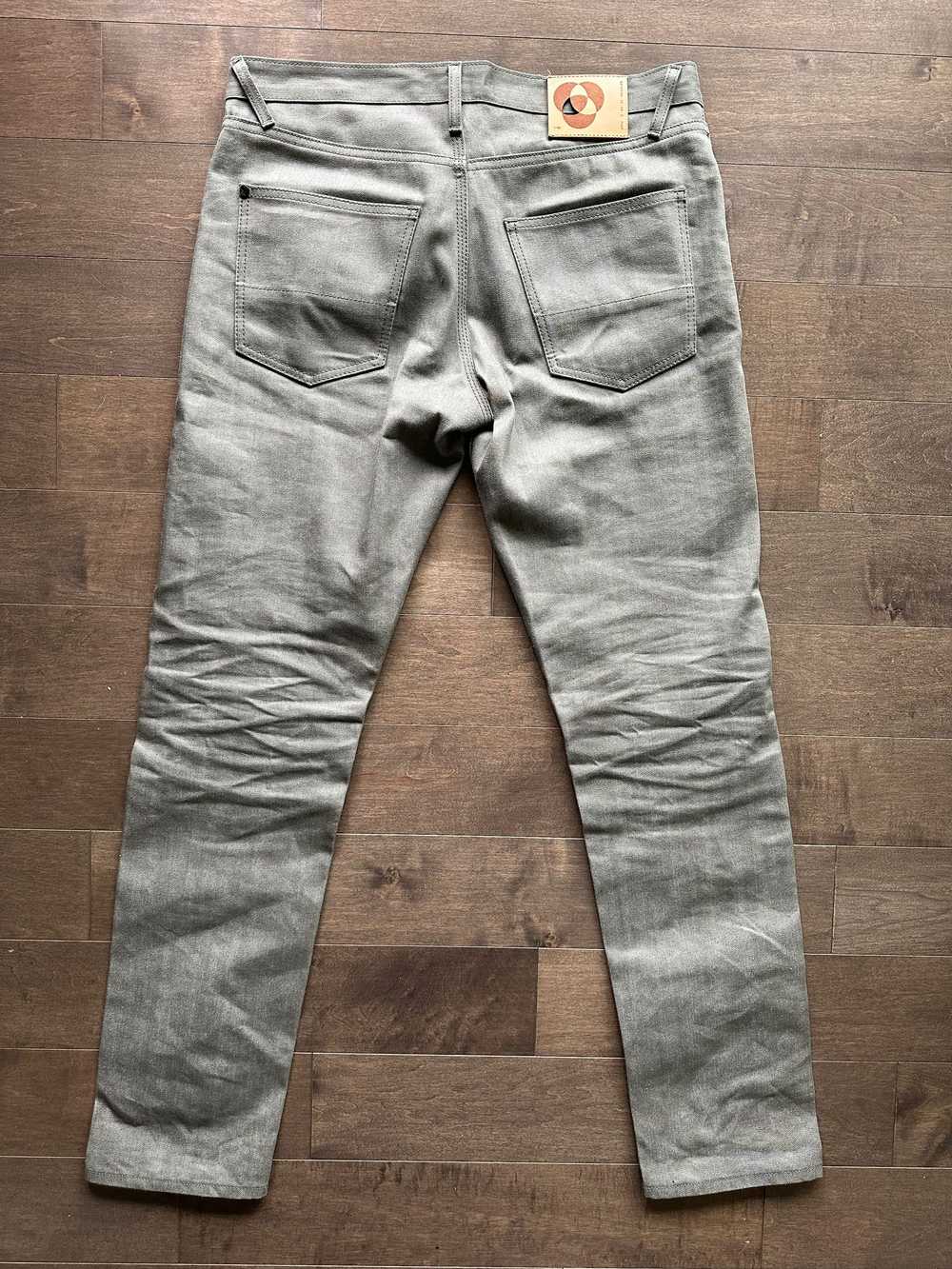 Hiut Hiut SlimR Limited Edition Grey Selvedge Sho… - image 6