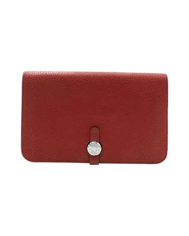 Product Details Hermès Red Dogon Duo Wallet