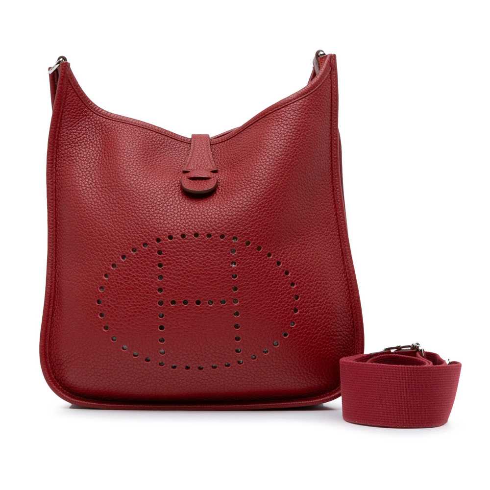 Product Details Hermes Evelyne III PM in Rouge Gr… - image 12