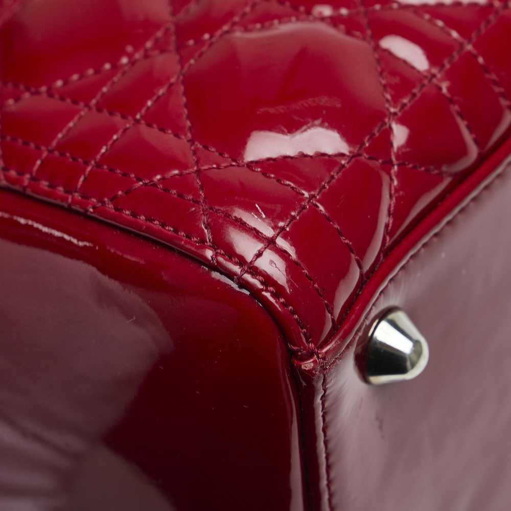 Product Details Dior Red Patent Leather Large Can… - image 9