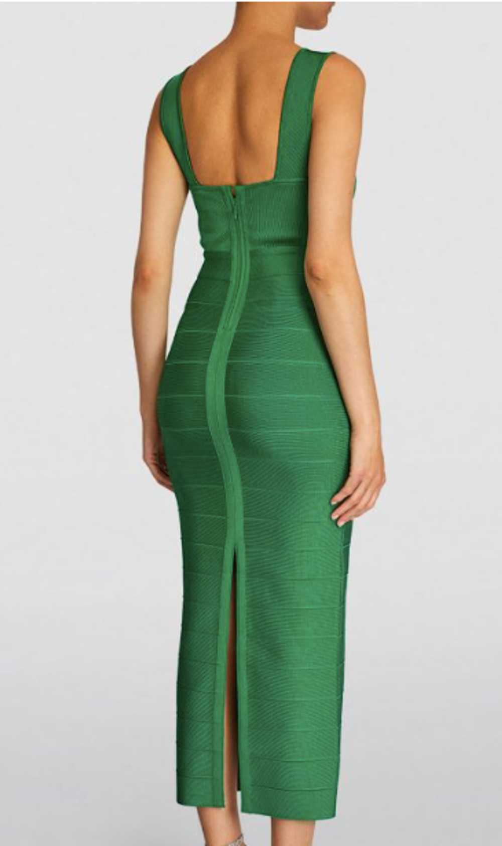 Managed by hewi Herve Leger Green Bandage Midi Dr… - image 5