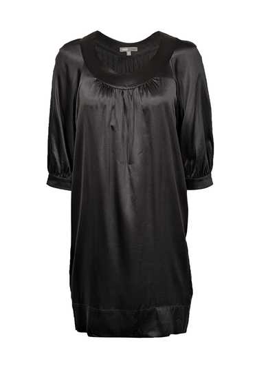 Vince - Black Stretch Silk Tunic Dress Sz S