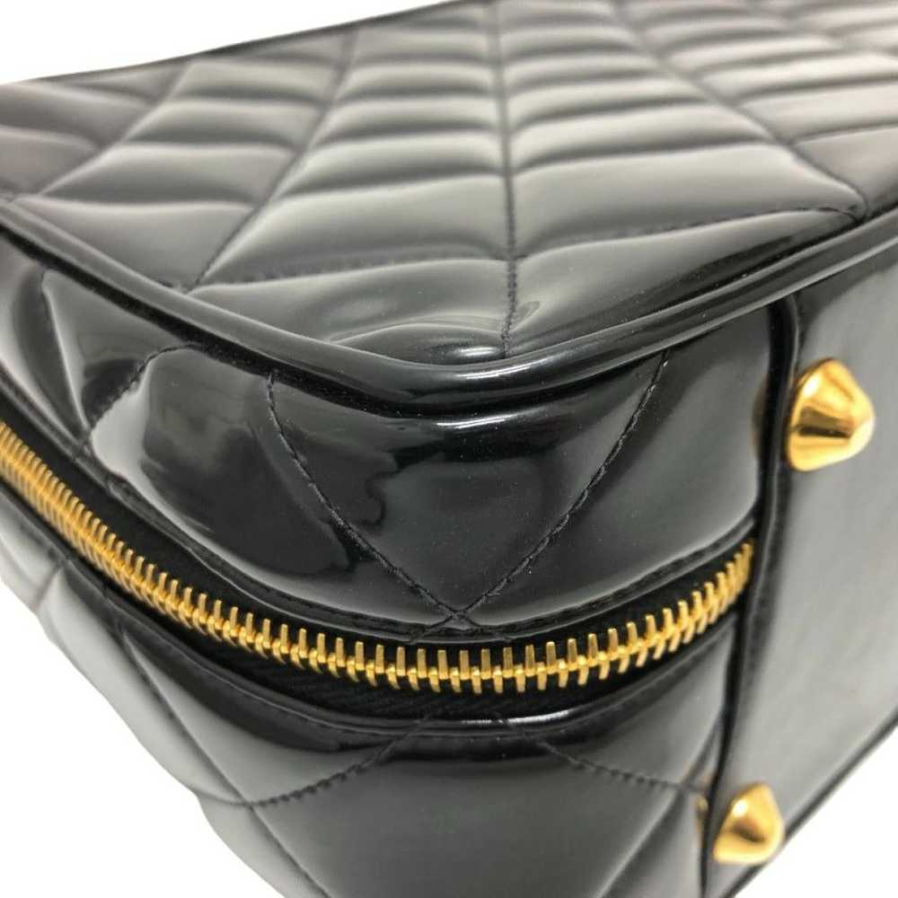 Chanel Vanity patent leather handbag - image 5