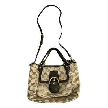 Coach Signature Sufflette cloth clutch bag - image 1