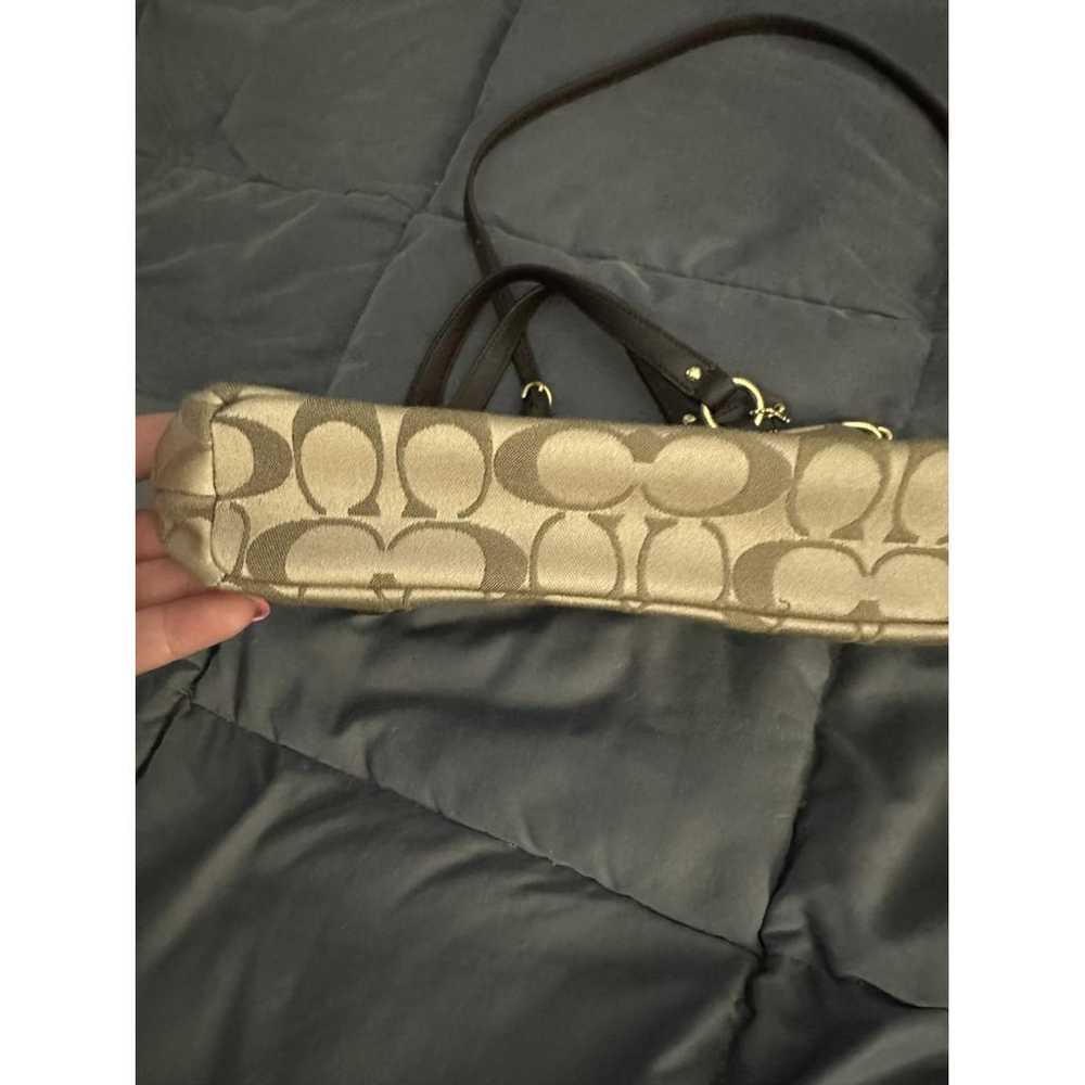 Coach Signature Sufflette cloth clutch bag - image 5