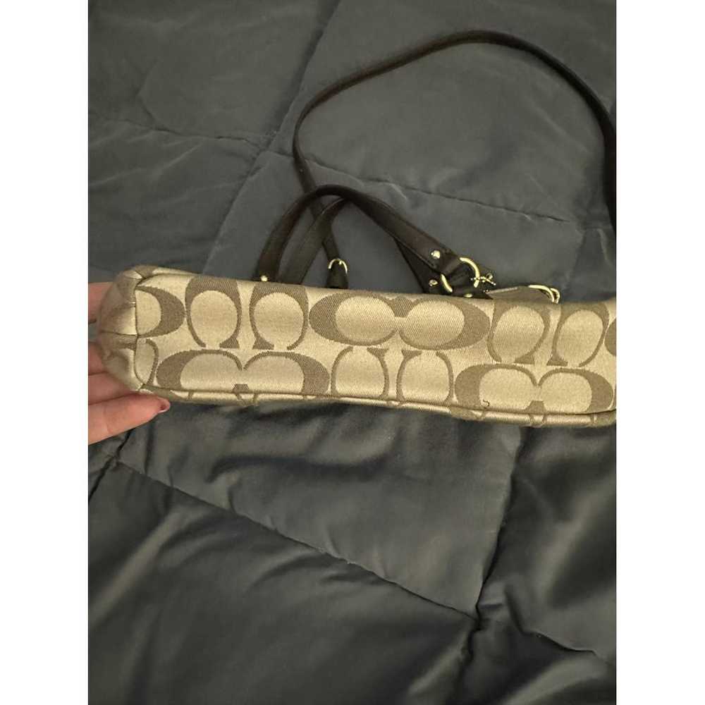 Coach Signature Sufflette cloth clutch bag - image 9