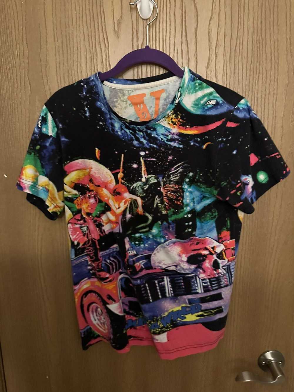 Vlone vlone x juice wrld cosmic t shirt - image 1