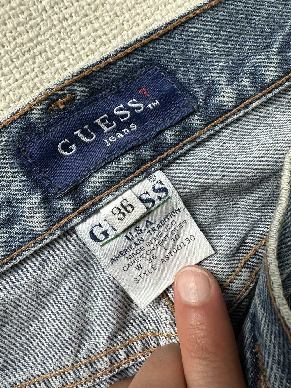 Guess Guess Jeans USA Vintage Blue Denim - image 5