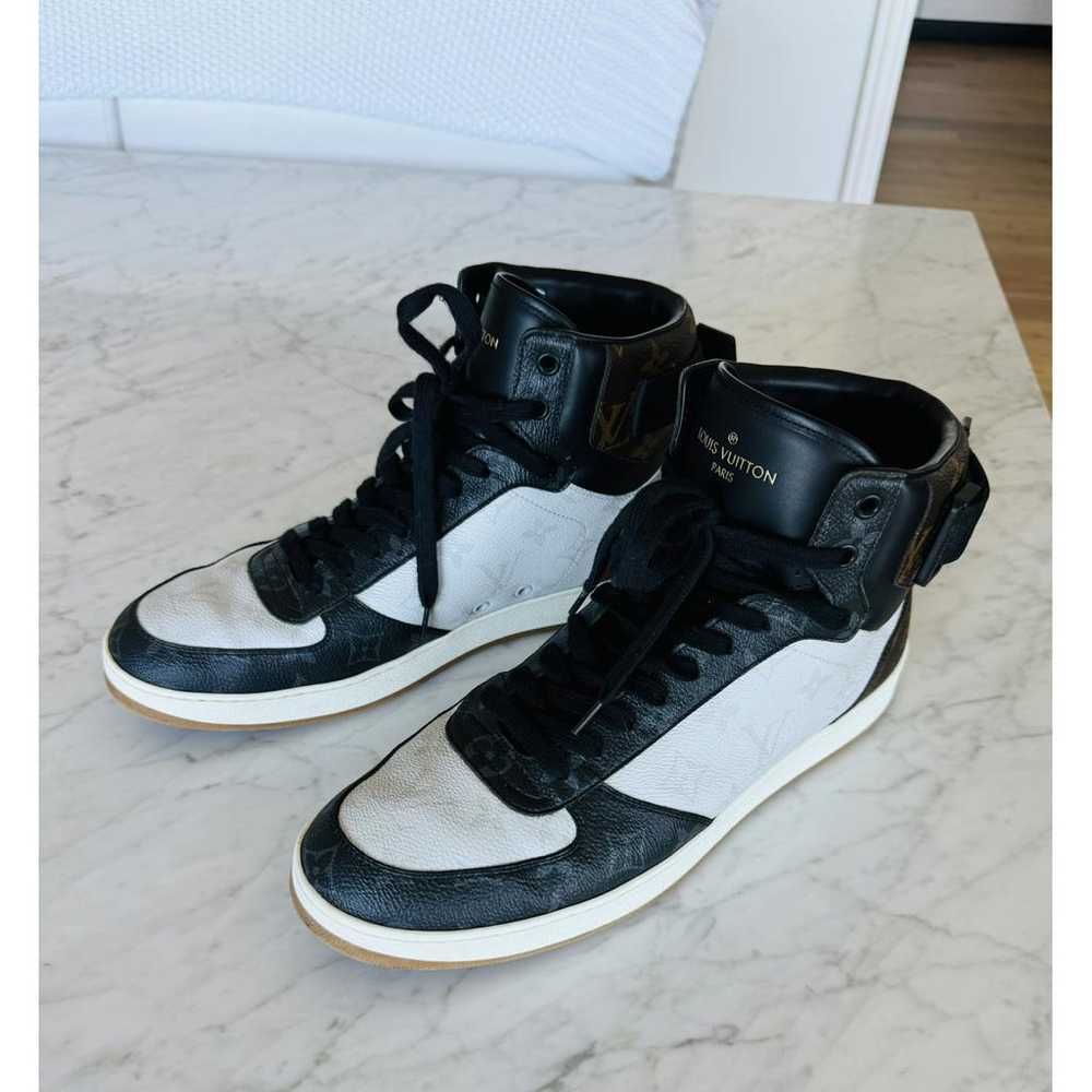 Louis Vuitton Leather high trainers - image 2