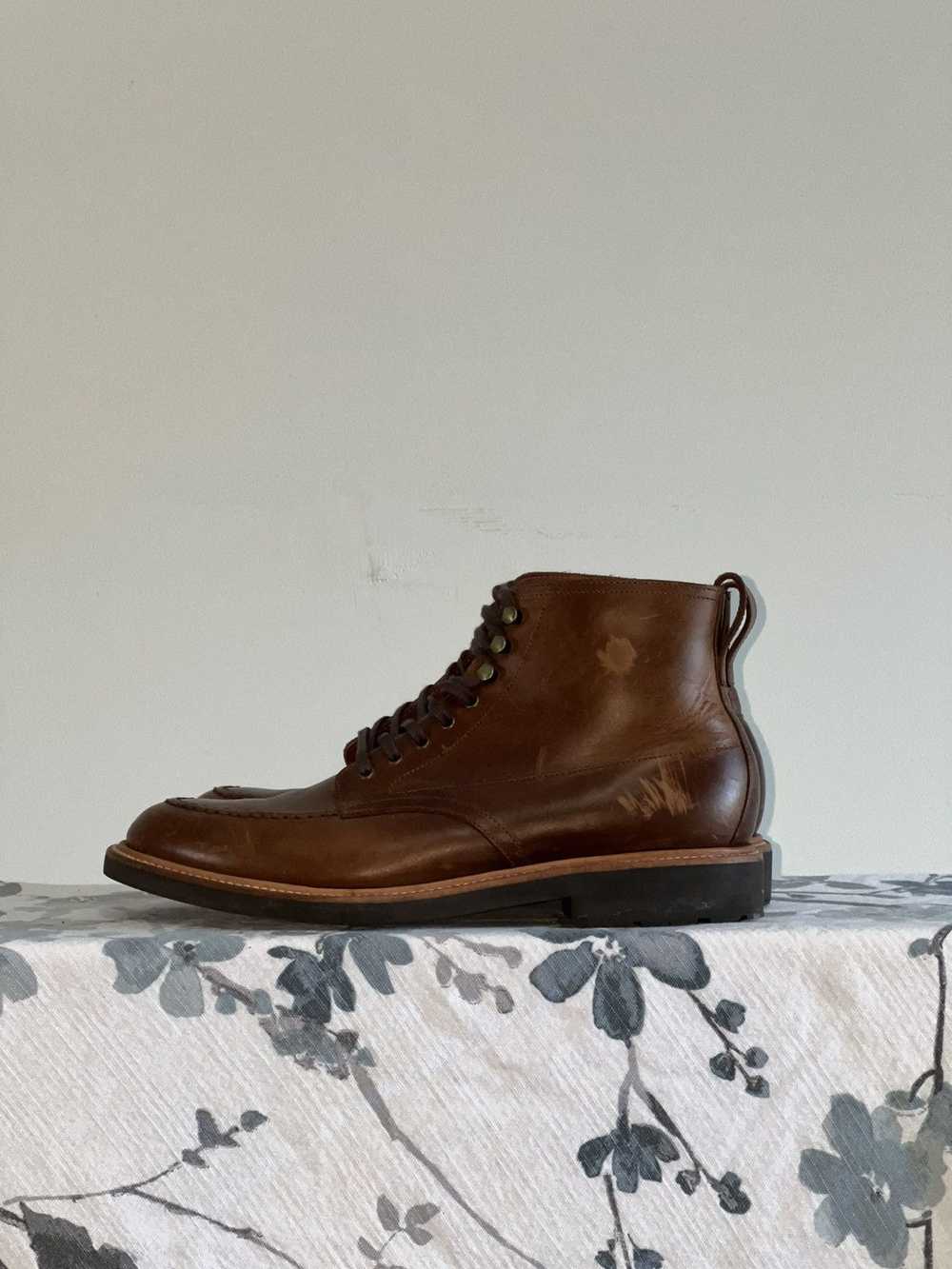 J.Crew J. Crew Mahogany Alden Moc Toe Boot - image 4