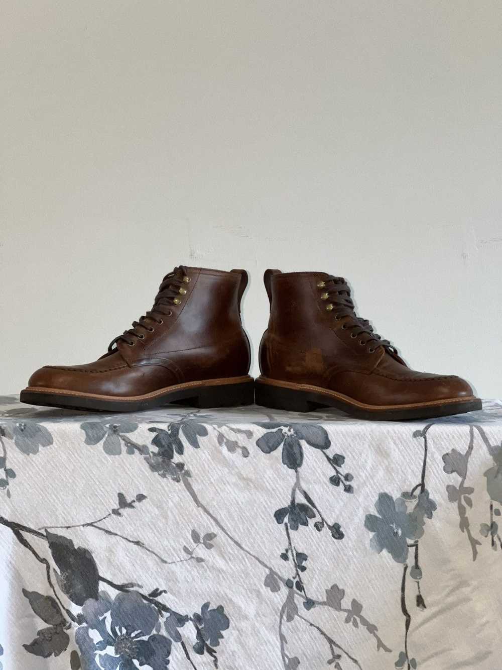 J.Crew J. Crew Mahogany Alden Moc Toe Boot - image 7