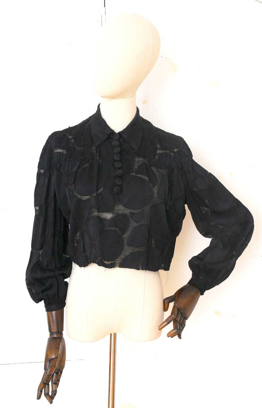 Deco re-worked Blouse / 1930s - image 2