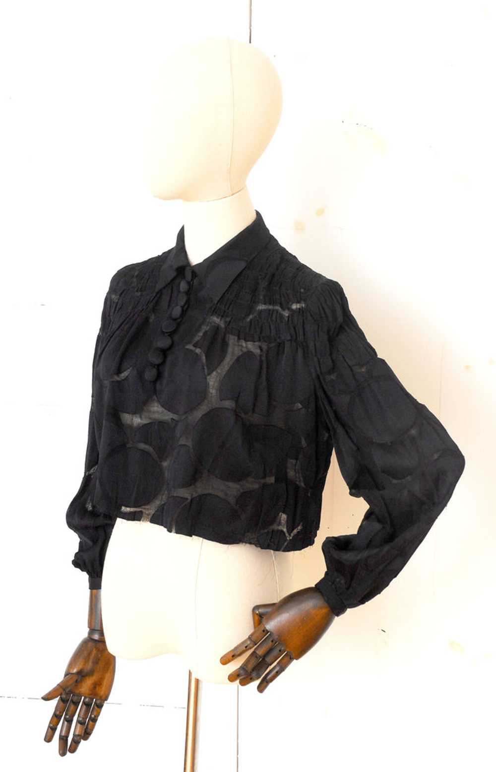 Deco re-worked Blouse / 1930s - image 6