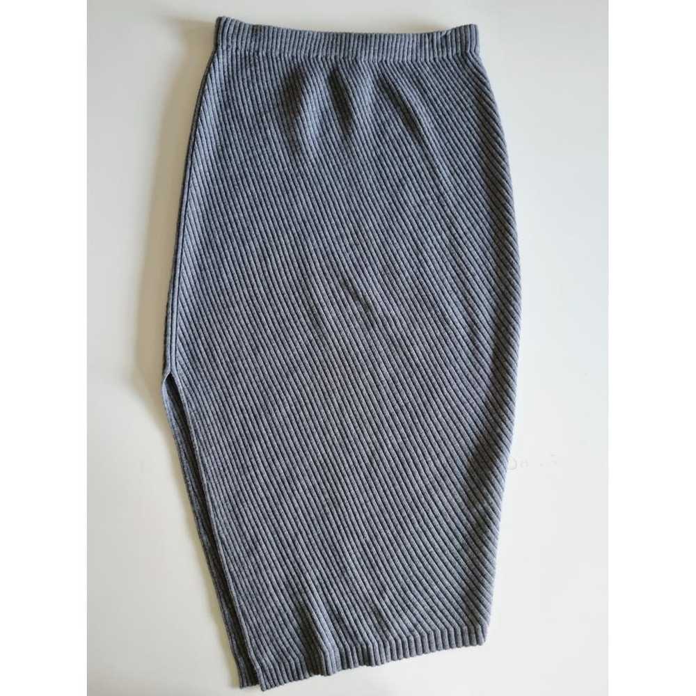 Theory Wool mid-length skirt - image 2