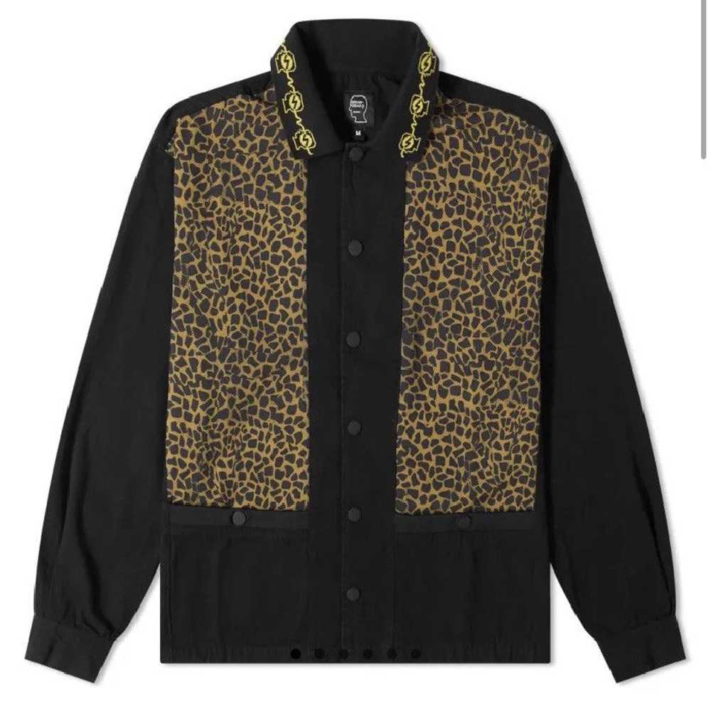 Brain Dead Brain Dead Cheetah Cabana Shirt Black … - image 1