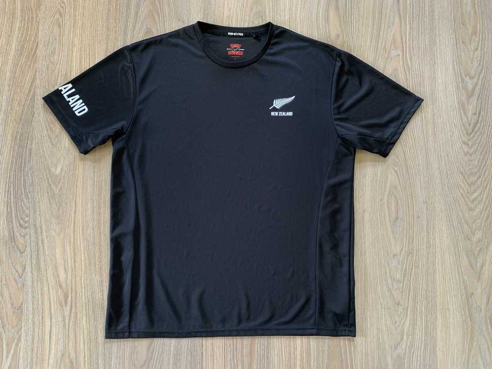 All Black × Soccer Jersey × Sportswear Vintage Ne… - image 3