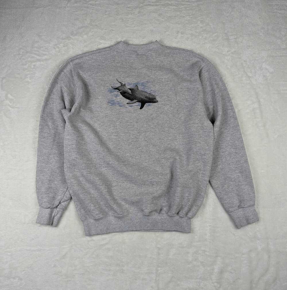 Tultex Vtg SeaworldOrca Killer Whales Crewneck Sw… - image 2