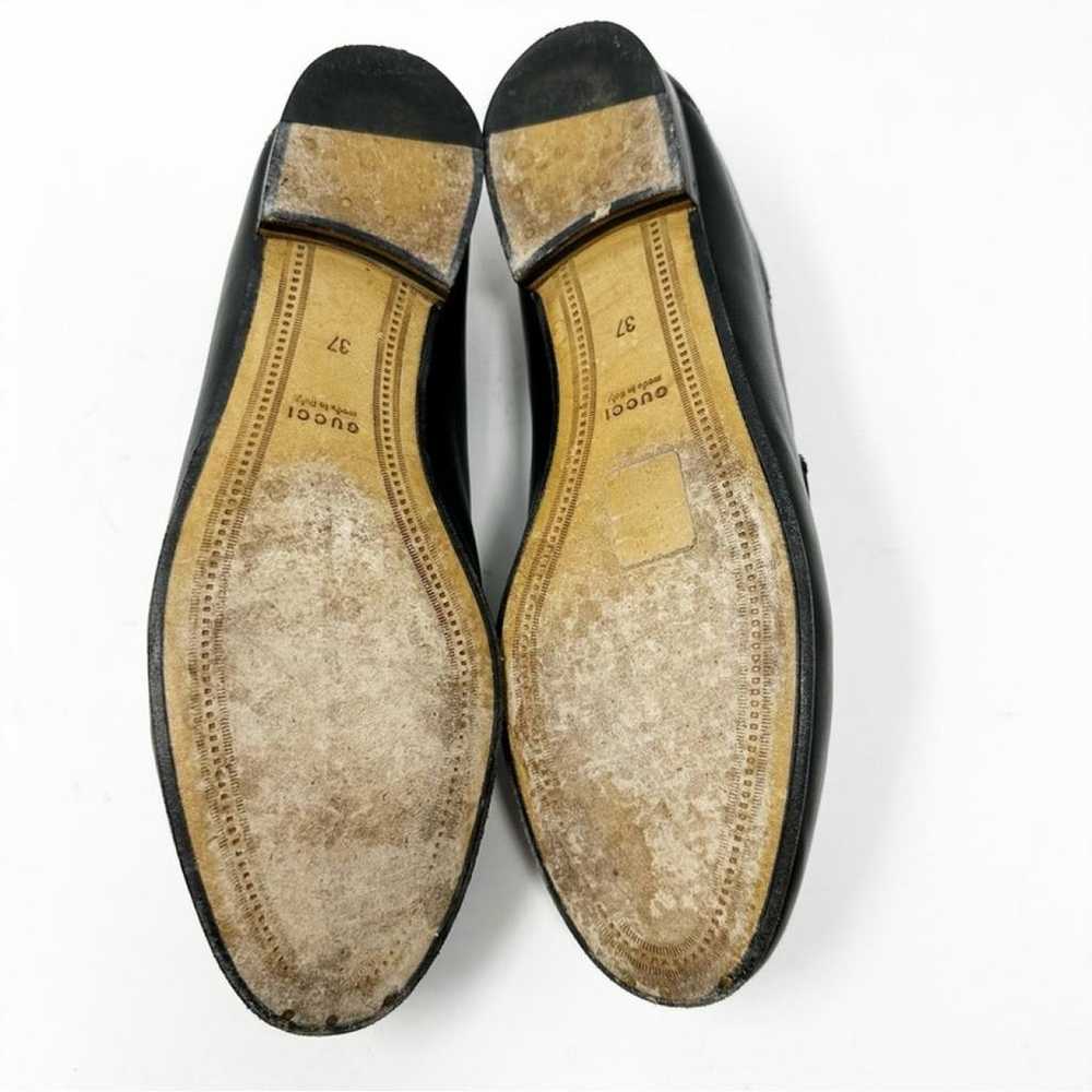 Gucci Brixton leather flats - image 11