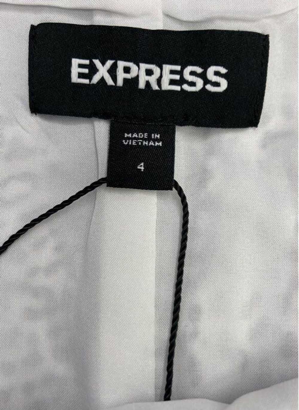 Express Women White/black Shorts Sz 4 NWT - image 3