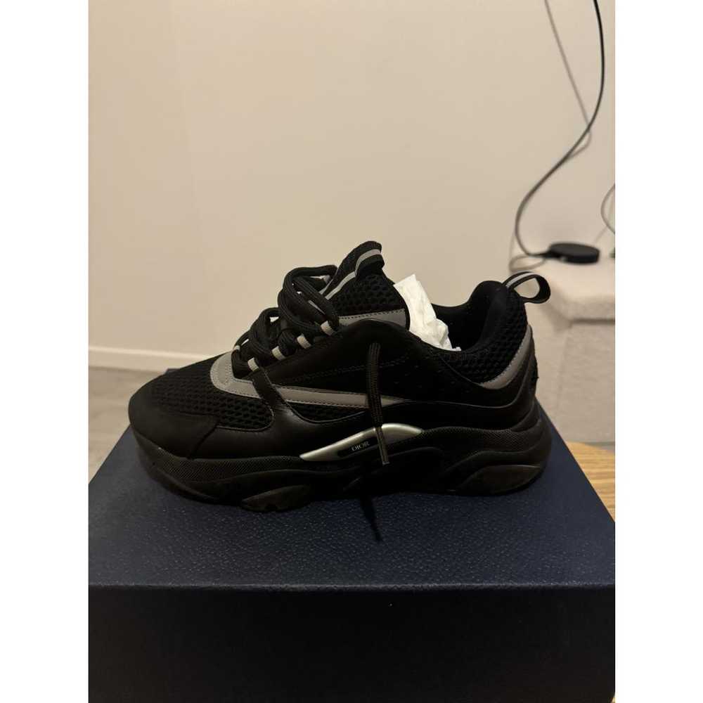 Dior Homme B22 leather low trainers - image 2