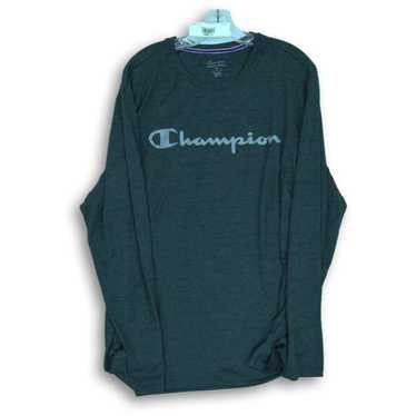 Men's Champion Gray Pullover T-Shirt Size 2XL - image 1