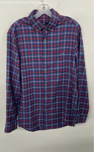 Vineyard vines Plaid Long Sleeve - Size M - image 1