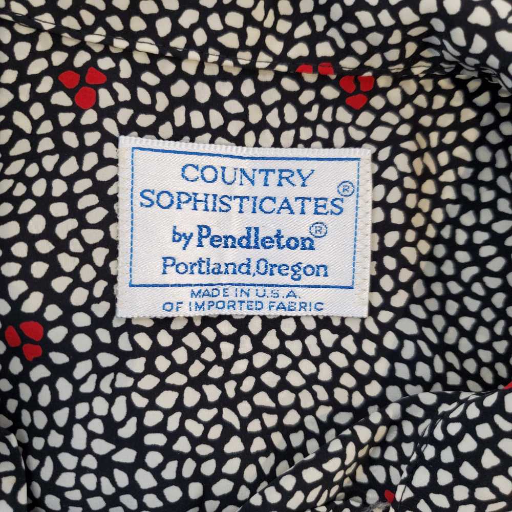 Pendleton Country Sophisticates Button Up Top Siz… - image 3