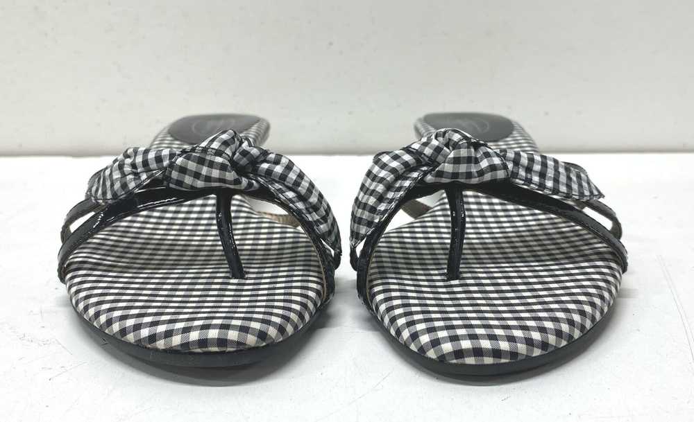 Talbots White Flip Flop Sandals Women Sz 7.5 - image 2