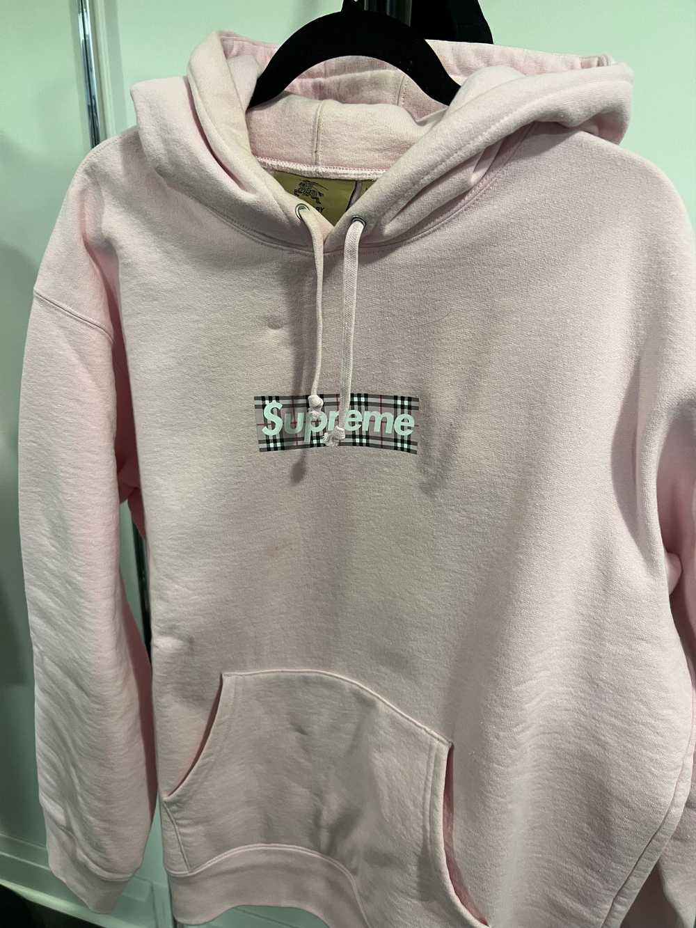 Burberry × Supreme Supreme x Burberry Hoodie - image 1