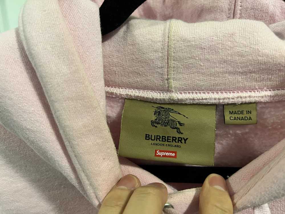 Burberry × Supreme Supreme x Burberry Hoodie - image 2