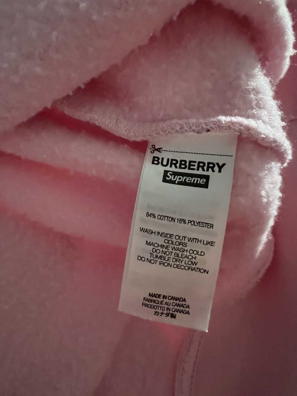 Burberry × Supreme Supreme x Burberry Hoodie - image 5