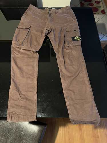 Stone Island Stone island brown cargo pants - image 1