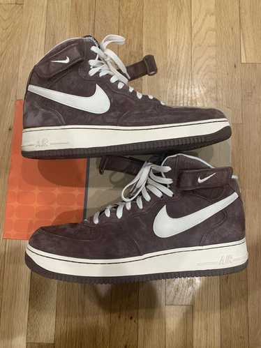 Nike × Streetwear Air Force 1 Mid Chocolate