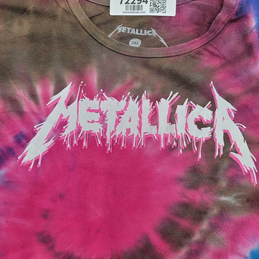 Metallica Metallica Cropped Shirt Womens 3XL 22x1… - image 7