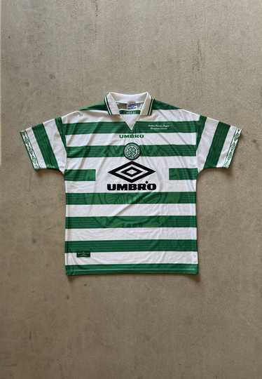 Soccer Jersey × Umbro × Vintage Umbro home celtic 