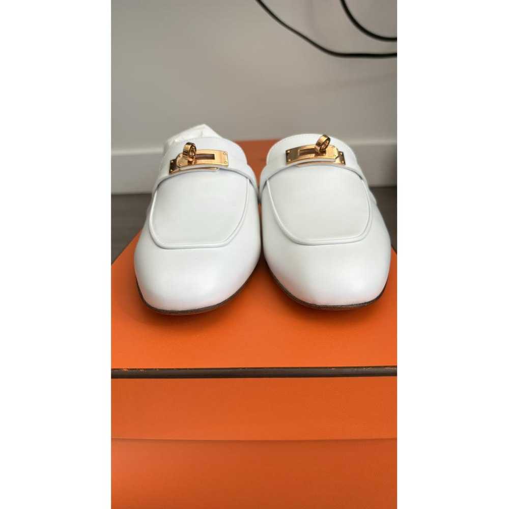 Hermès Oz leather mules & clogs - image 2