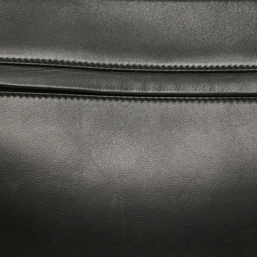 Burberry BURBERRY Black Leather Large Olympia Sho… - image 5