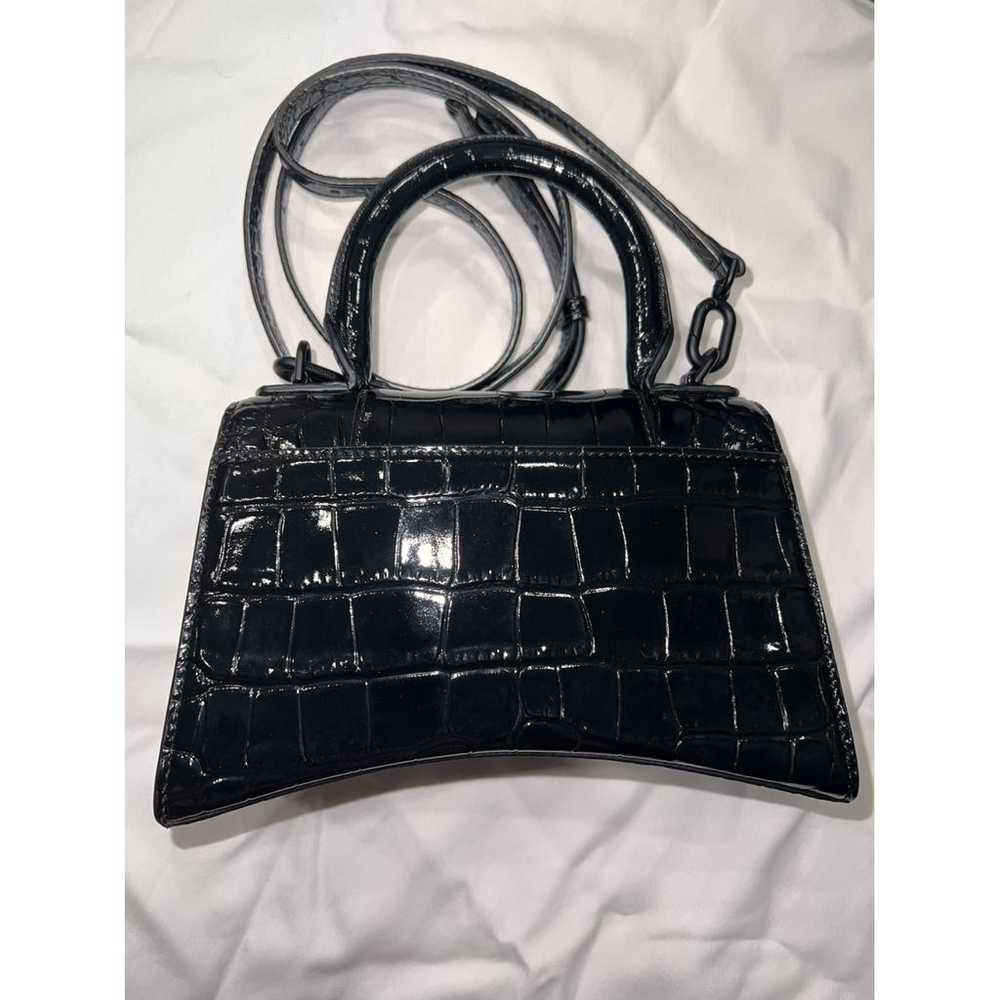 Balenciaga Hourglass leather handbag - image 3