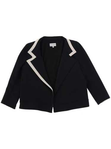 Courrèges Pre-Owned 2010s contrast-trim blazer - B