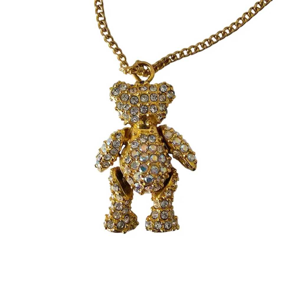 Articulated Teddy Bear Pendant - image 2