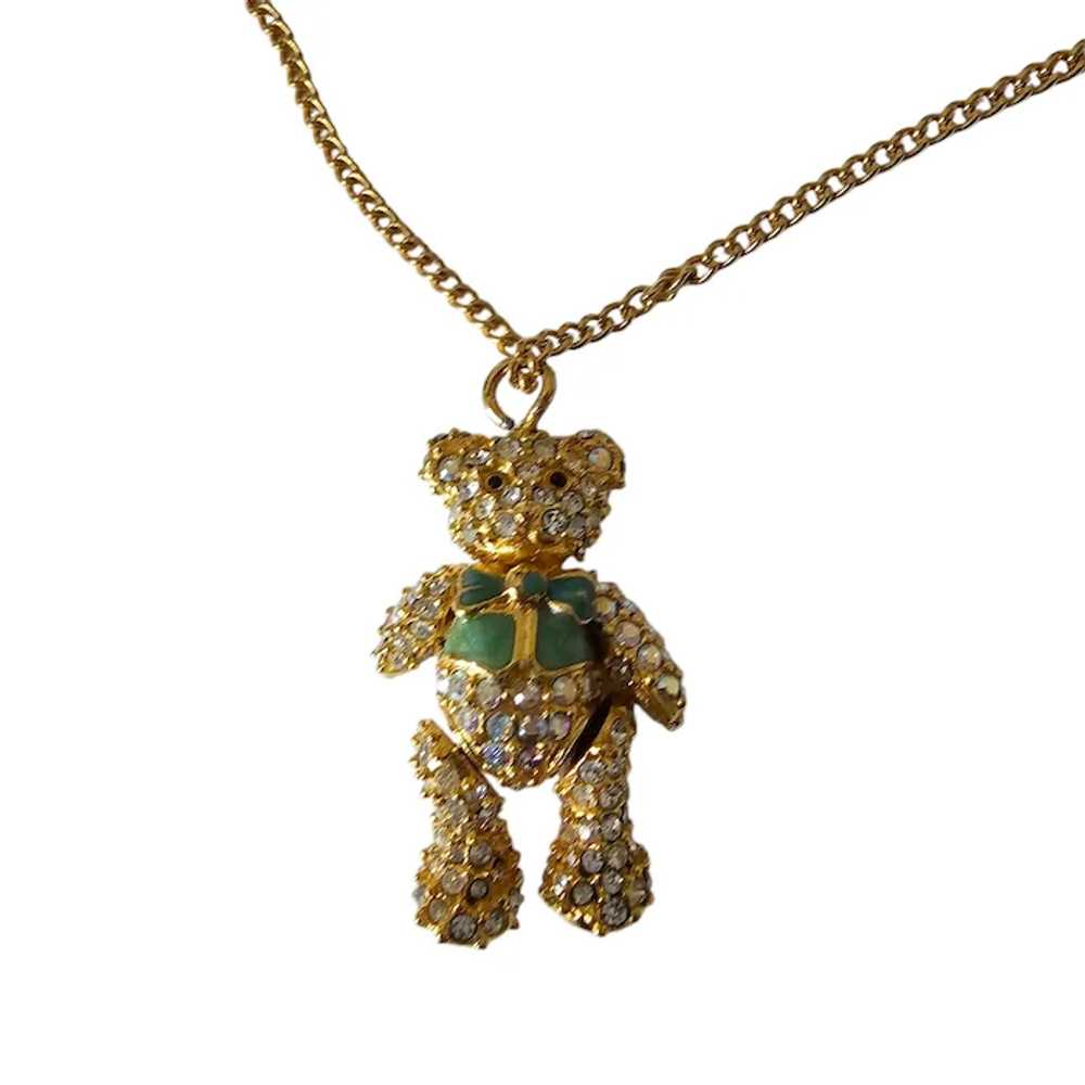 Articulated Teddy Bear Pendant - image 4