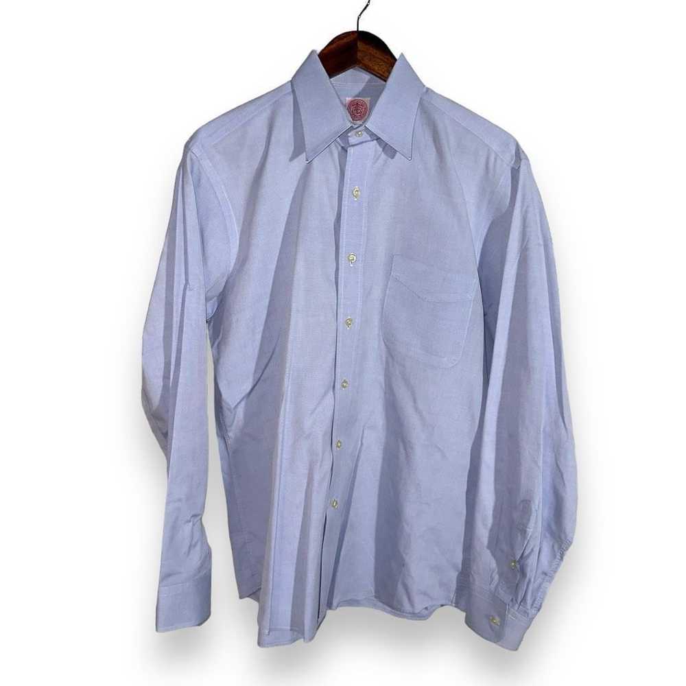 J. Press J. Press Made in USA Blue Oxford Cloth D… - image 1