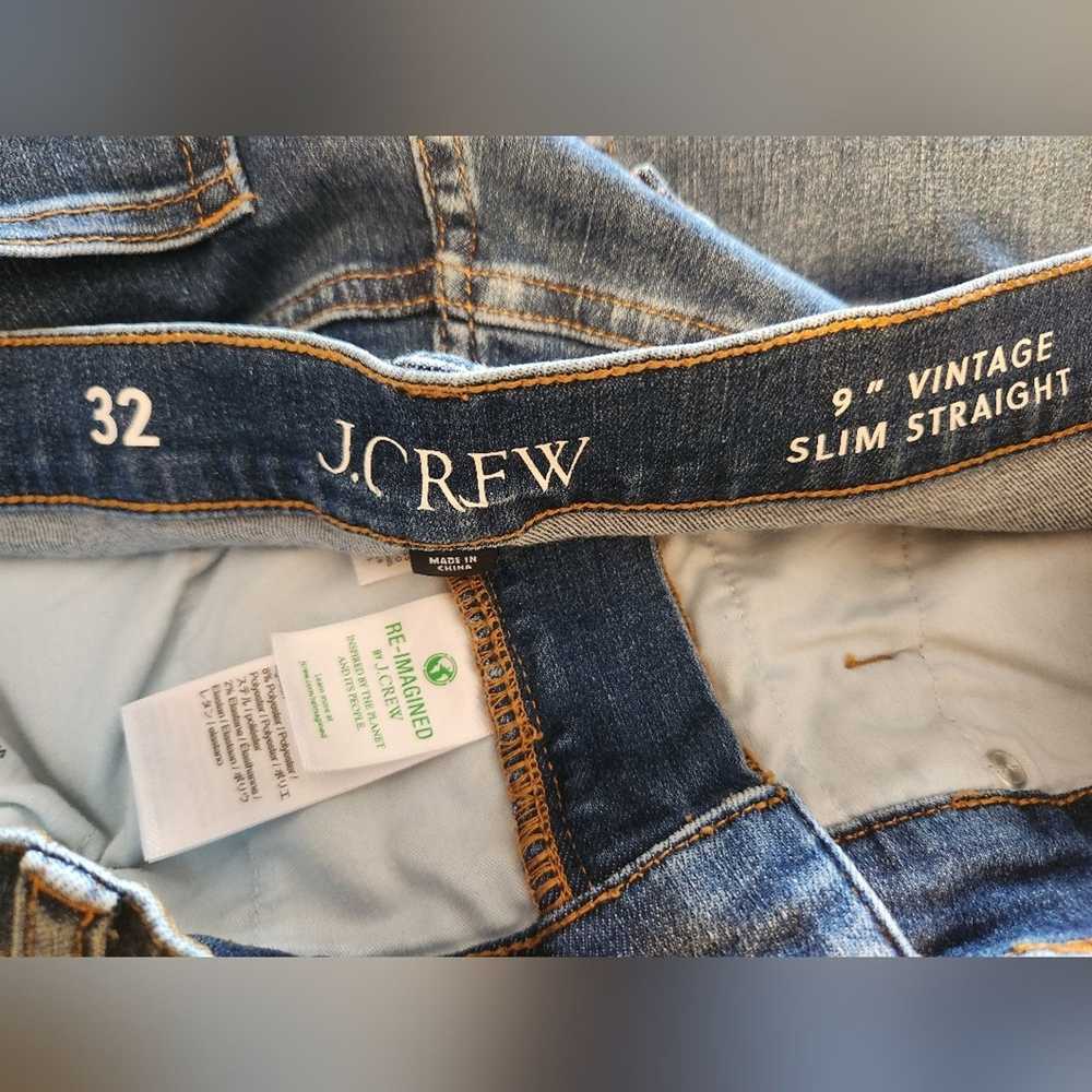 J.Crew J. Crew 9" vintage slim straight Jeans 32 - image 8