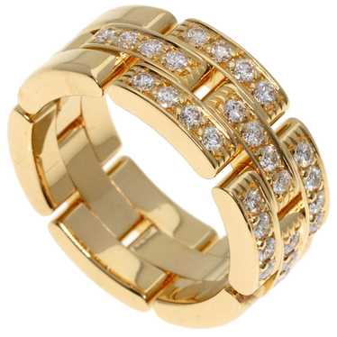 Cartier Cartier Panthere Half Diamond Ring, 18K Y… - image 1