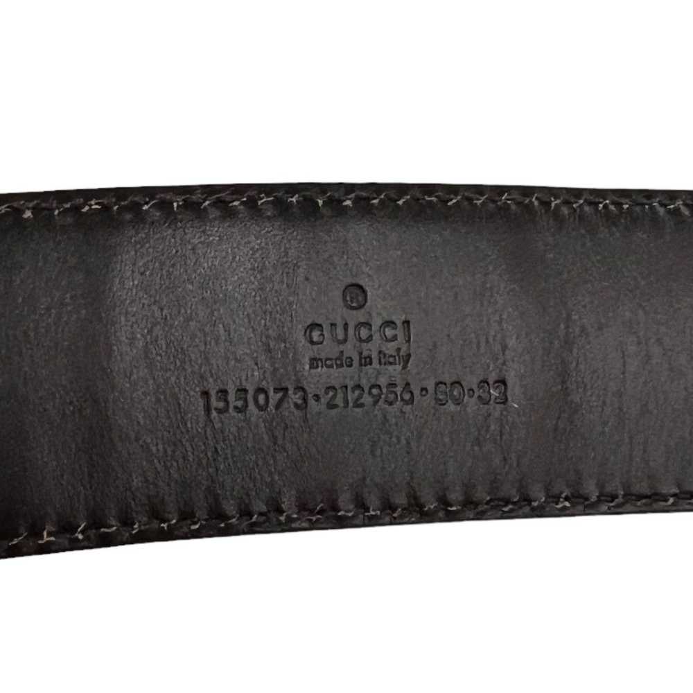 Gucci Gucci Interlocking G Leather Belt - image 5