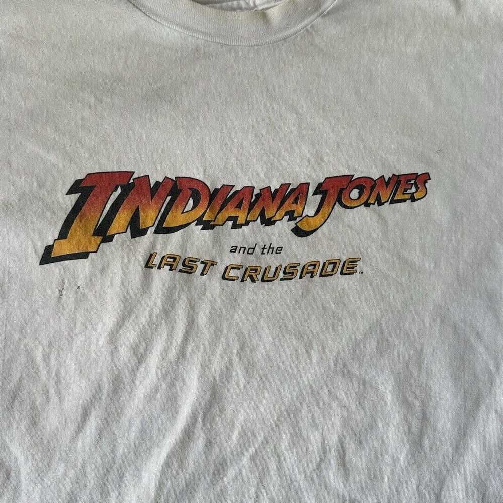 Hanes × Made In Usa × Vintage Indiana Jones and T… - image 2