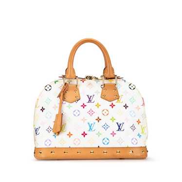 White Louis Vuitton Monogram Multicolore Alma PM … - image 1