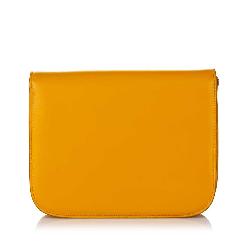 Yellow Celine Medium Classic Box Leather Crossbod… - image 3