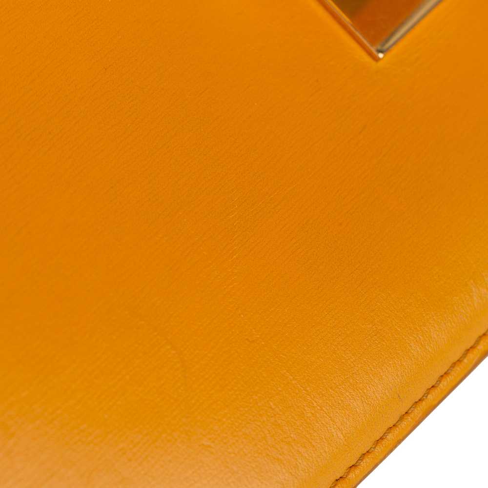 Yellow Celine Medium Classic Box Leather Crossbod… - image 9