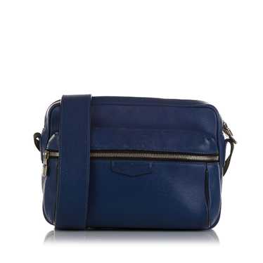 Blue Louis Vuitton Taiga Outdoor Messenger PM Cro… - image 1